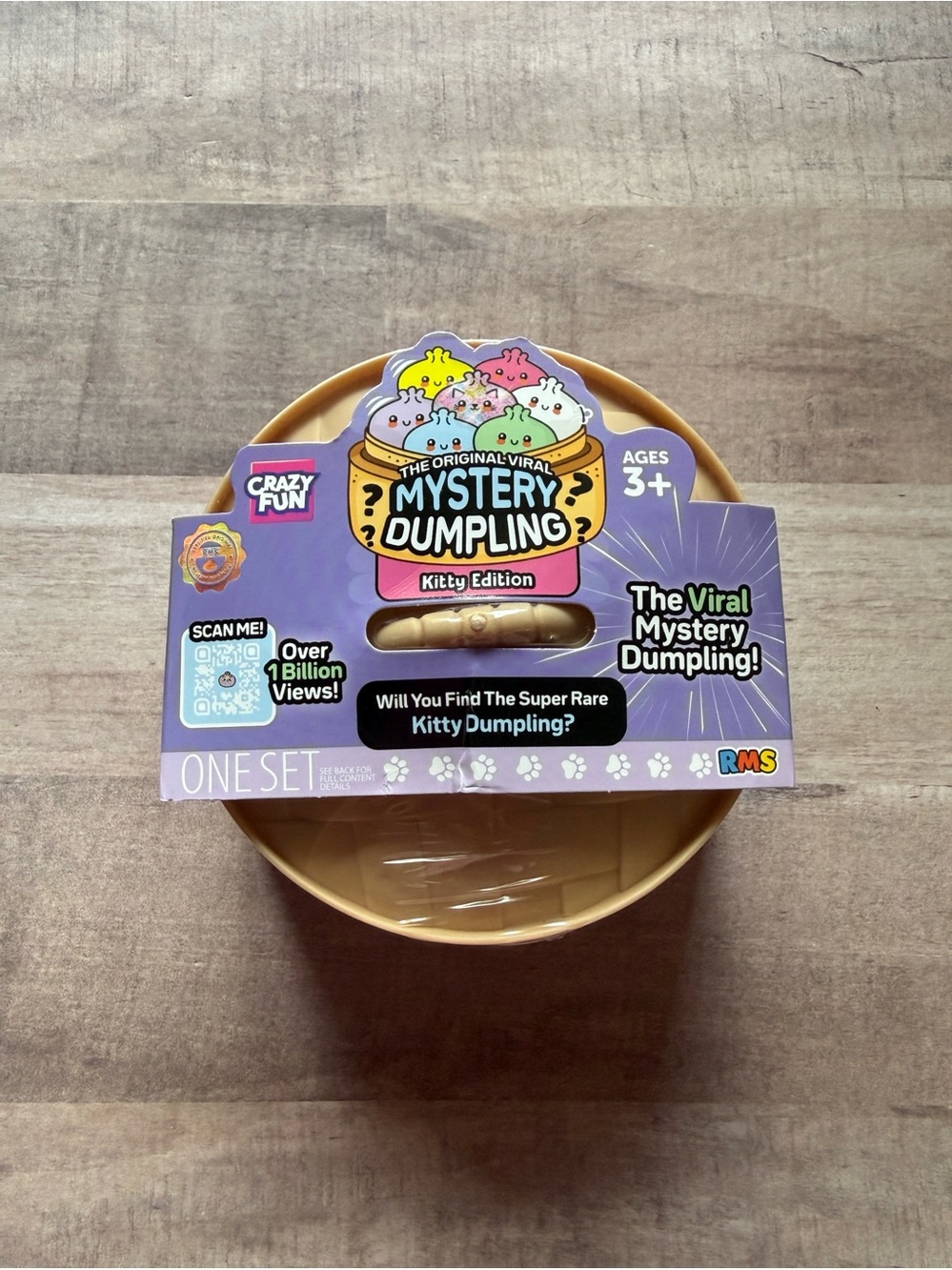 NEW! Crazy Fun RMS Kitty Edition Mystery Dumpling Collectible